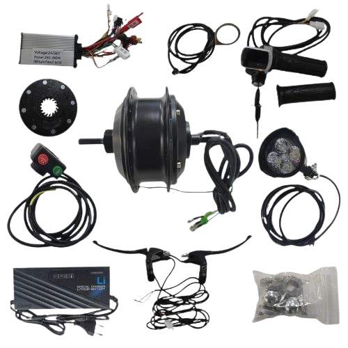 Wholesale ECYCLE KIT [36V 350W] 244 - Low Speed Scooty & EV Parts UP East