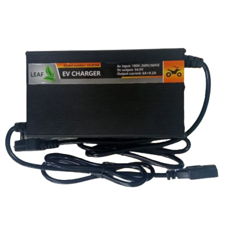 AL 54.6V 6A Lithium EV Charger For NMC Battery (09c5)